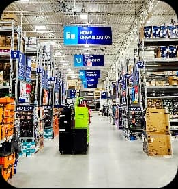 Home improvement aisle